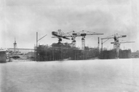 Shipbuilding on the Clyde, image courtesy Culture & Sport Glasgow/Mitchell Library